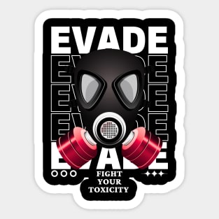 GAS MASK Sticker